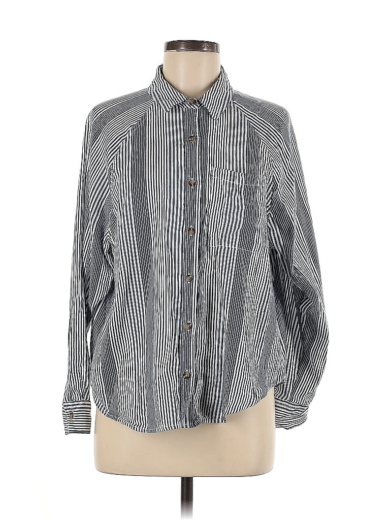 Chemise Femme JECKERSON Taille M - Coton Imprimé Fleuri - Occasion Très Bon état