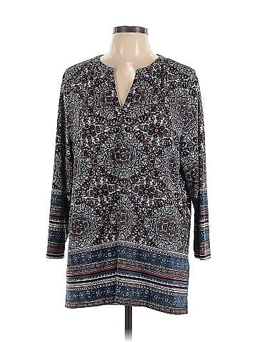 Jasmine & Juliana 3/4 Sleeve Blouse (view 1)