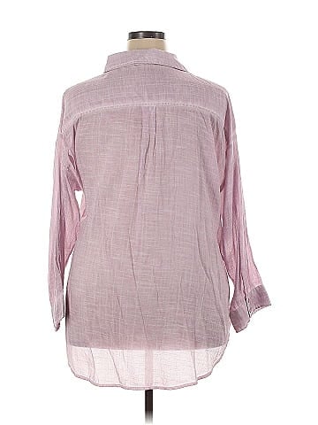Keren Hart 3/4 Sleeve Button-Down Shirt (view 2)