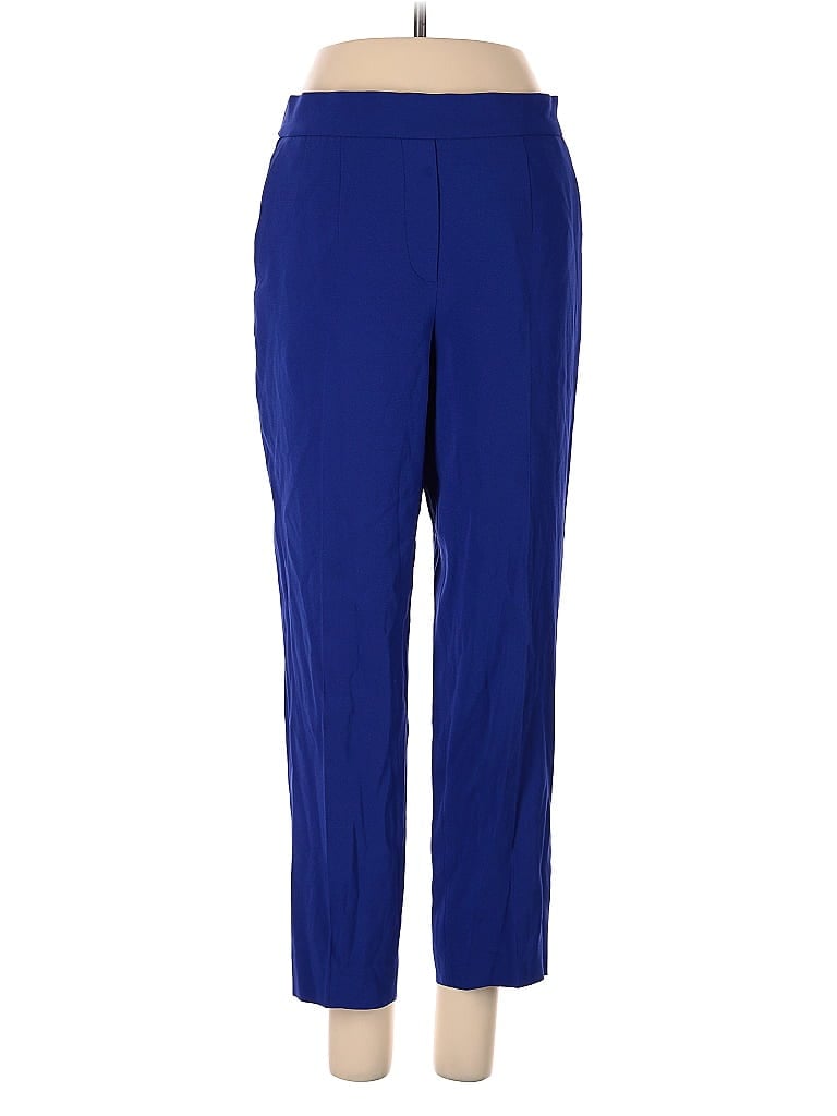 Pre-owned Babaton Casual Pants In Blue