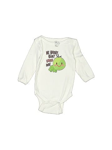 Rabbit Skins Long Sleeve Onesie (view 1)