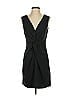 Aqua 100% Polyester Solid Black Cocktail Dress Size XS - photo 1