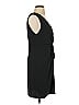 Aqua 100% Polyester Solid Black Cocktail Dress Size XS - photo 4