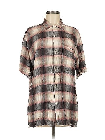 Expressions Short Sleeve Button-Down Shirt (view 1)