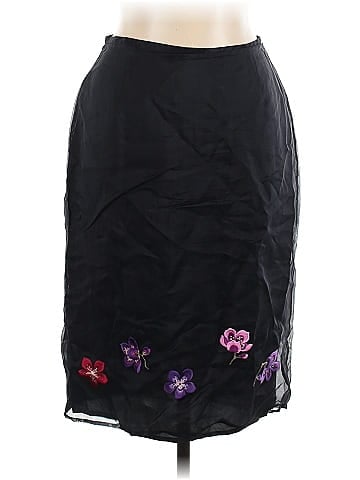 Ann Taylor Silk Skirt (view 1)