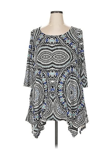White Mark 3/4 Sleeve Top (view 1)