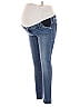 Gap - Maternity Solid Blue Jeans Size 4 - photo 1