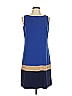 Donna Morgan Color Block Blue Casual Dress Size 10 - photo 1