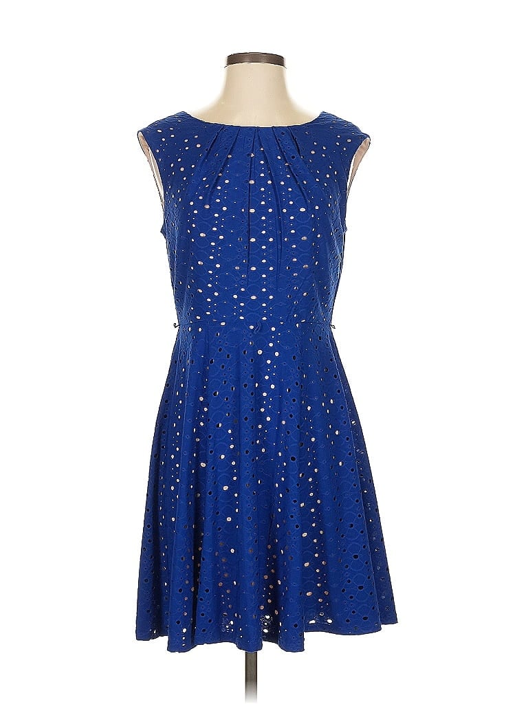 Pre-owned Dressbarn Cocktail Dress In Blue
