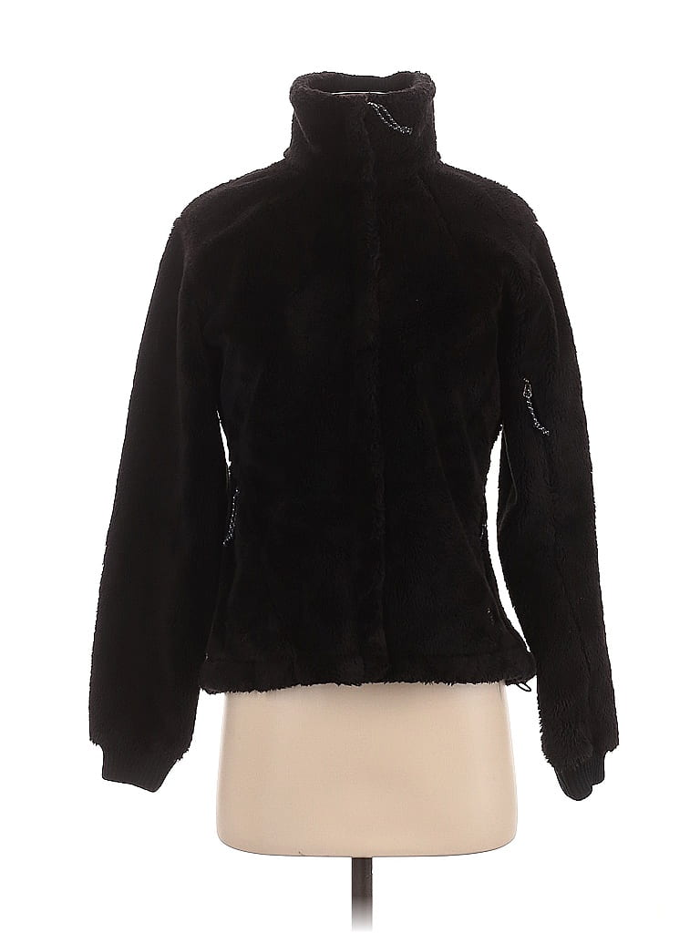 Mountain Hardwear 100% Polyester Black Faux Fur Jacket Size S - photo 1