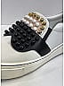 Fendi 100% Leather Gray White Leather Karlito Sneakers Size EU 36 - photo 4