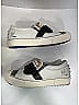 Fendi 100% Leather Gray White Leather Karlito Sneakers Size EU 36 - photo 5