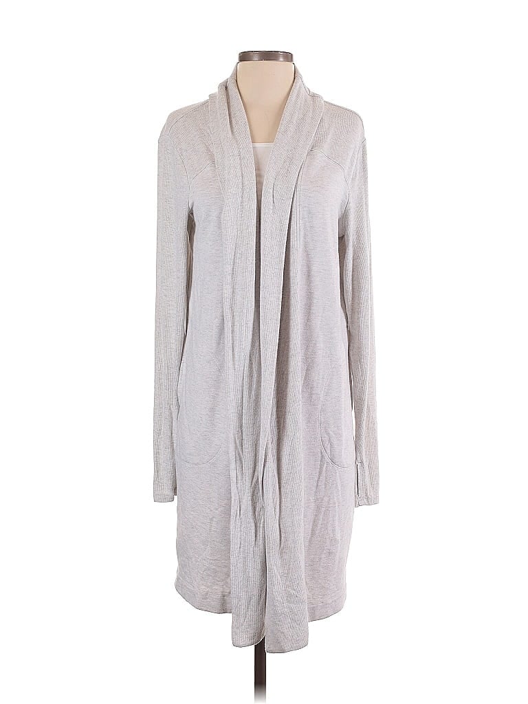 Click to view more detailed imagery on our partner's website Pre-owned Athleta Cardigan Sweater In Gray