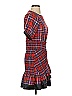 Tanya Taylor Plaid Red Cocktail Dress Size 0 - photo 4