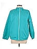 Koret Solid Teal Track Jacket Size M