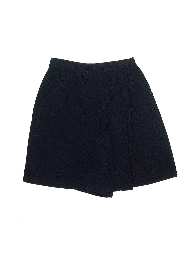 St. John Solid Black Shorts Size 12 - photo 1