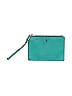 Cole Haan 100% Leather Teal Blue Leather Wristlet One size - photo 1