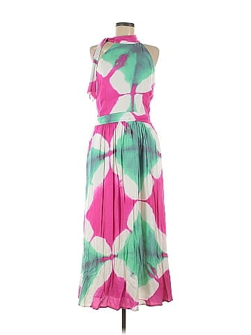 Busayo Collective Tie Dye Halter Dress (view 1)