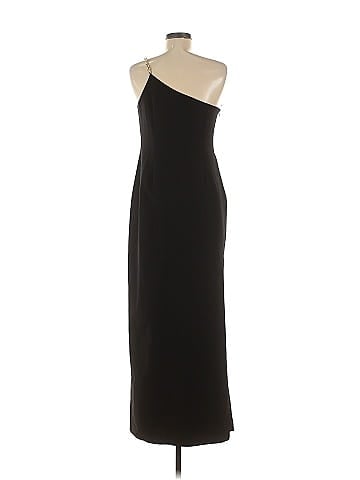 Aidan by Aidan Mattox Chain Strap Gown (view 2)
