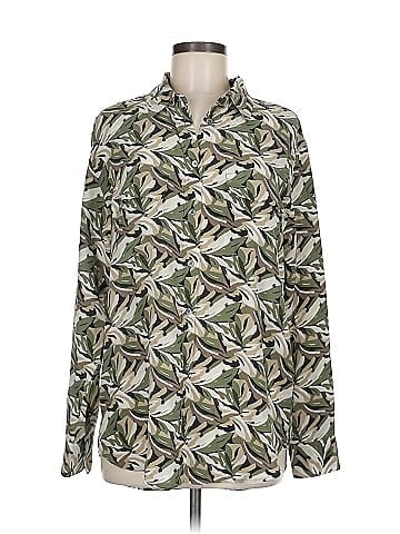 Equipment Long Sleeve Button-Down Shirt (view 1)