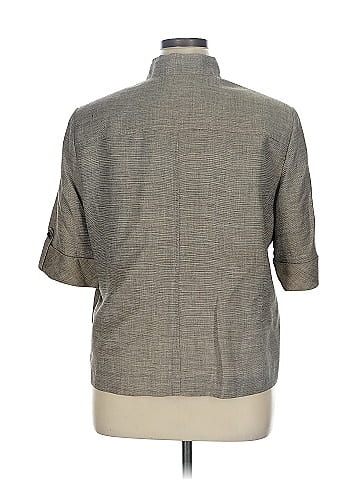Nurture 3/4 Sleeve Button-Down Shirt (view 2)