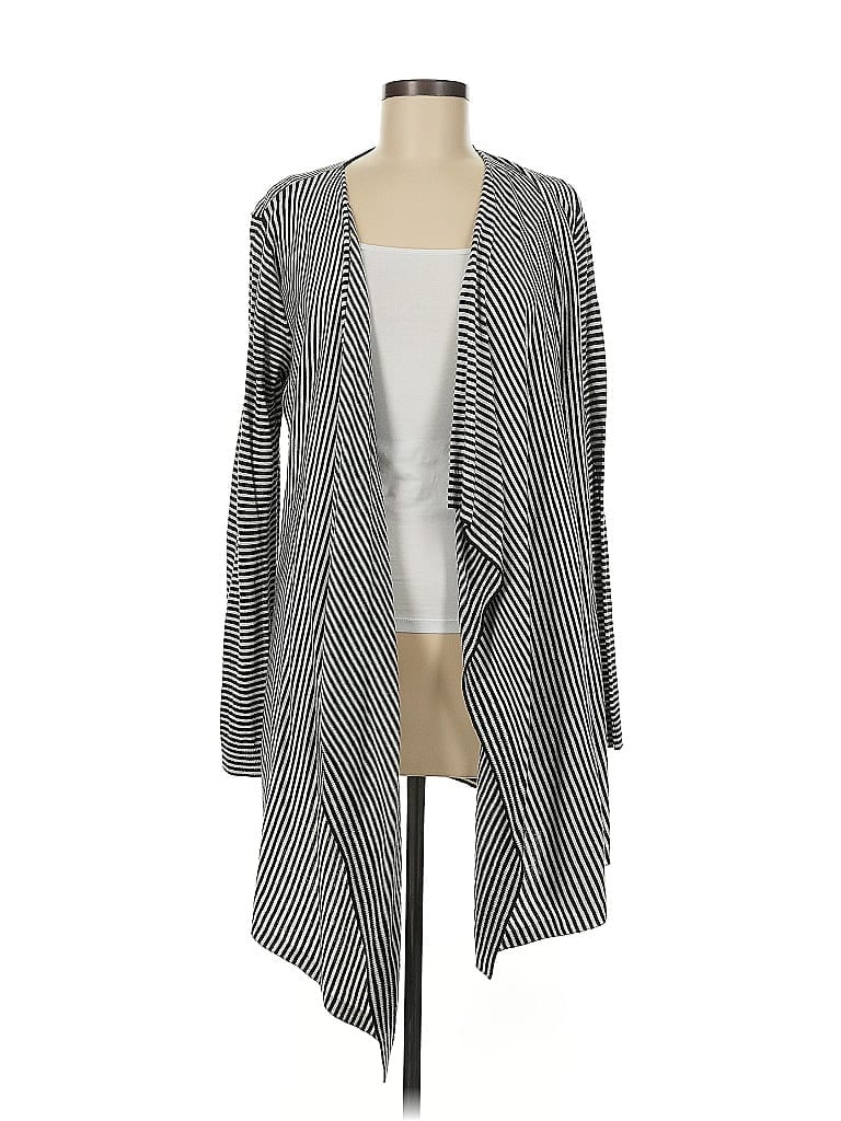 Pre-owned Ann Taylor Cardigan Sweater In Gray