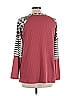 Macaron Burgundy Pink 3/4 Sleeve T-Shirt Size L - photo 2