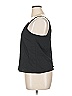 River Island 100% Polyester Black Sleeveless Top Size 14 (petite) - photo 5