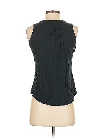 Indigo Sleeveless Blouse (view 2)