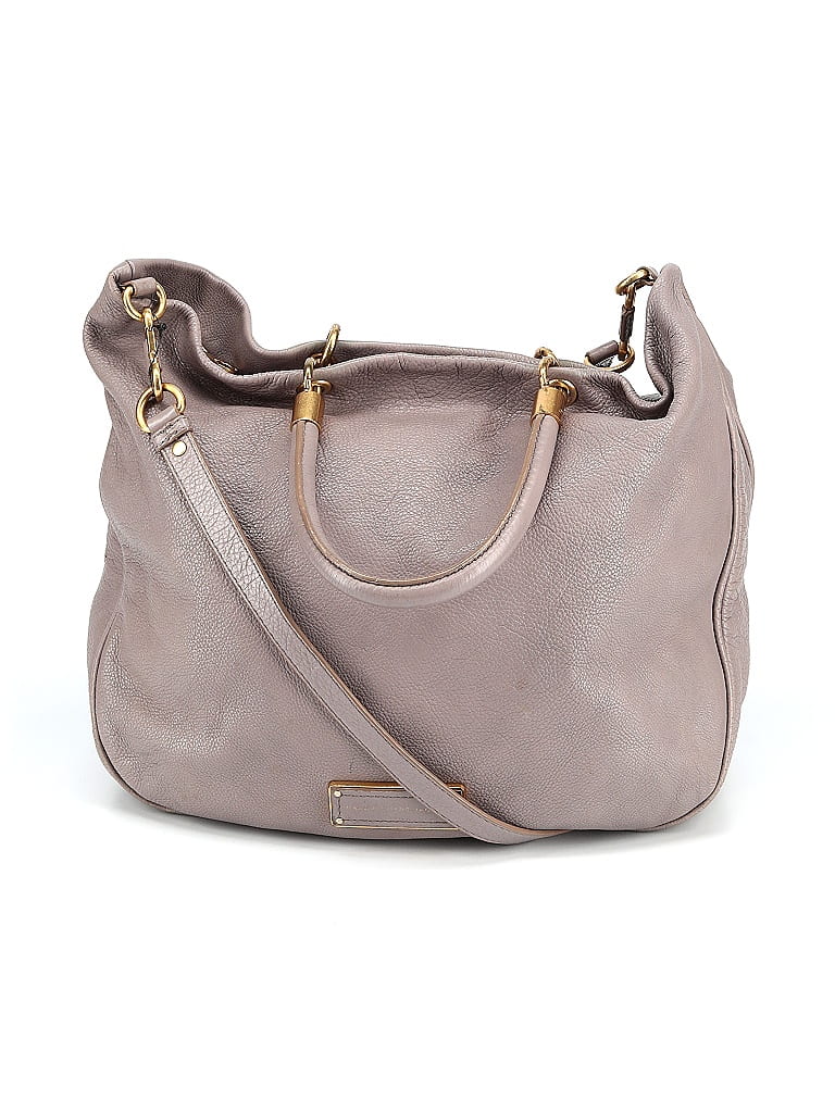Marc by Marc Jacobs 100% Leather Gray Leather Satchel One size - photo 1