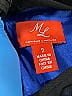 ML Monique Lhuillier Graphic Blue Black Cocktail Dress Size 2 - photo 7