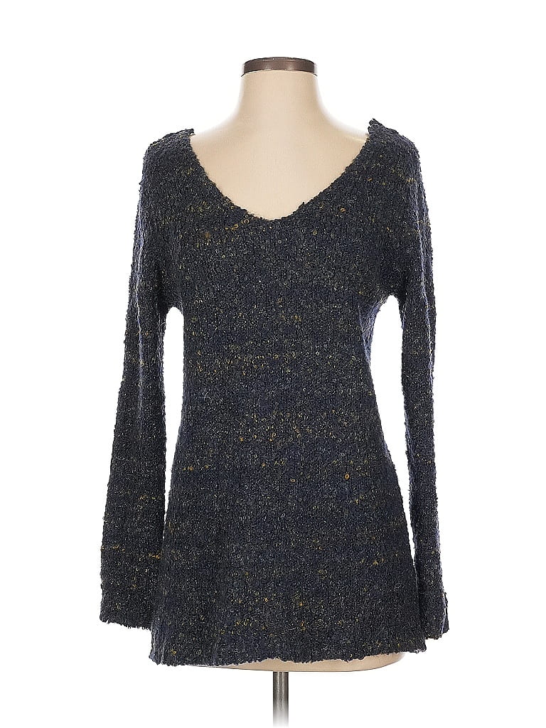 Pre-owned Market & Spruce Pullover Sweater In Blue