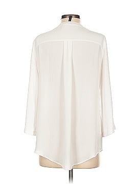 Blouse hotsell bcbgmaxazria white 3/4 sleeve