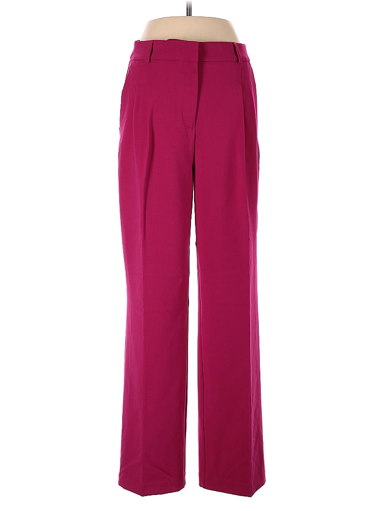 Christian Lacroix Burgundy Pink Dress Pants Size 4 - photo 1