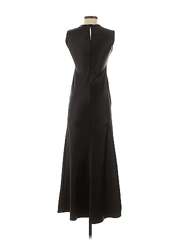 DELFI COLLECTIVE Long Sleeve Satin Gown (view 2)