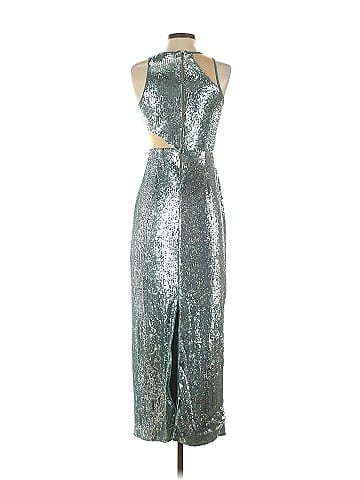 Toccin Sequin Cut Out Gown (view 2)