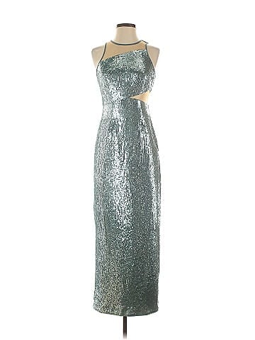 Toccin Sequin Cut Out Gown (view 1)