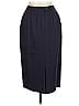 Unbranded 100% Rayon Solid Blue Formal Skirt Size 10 - photo 2