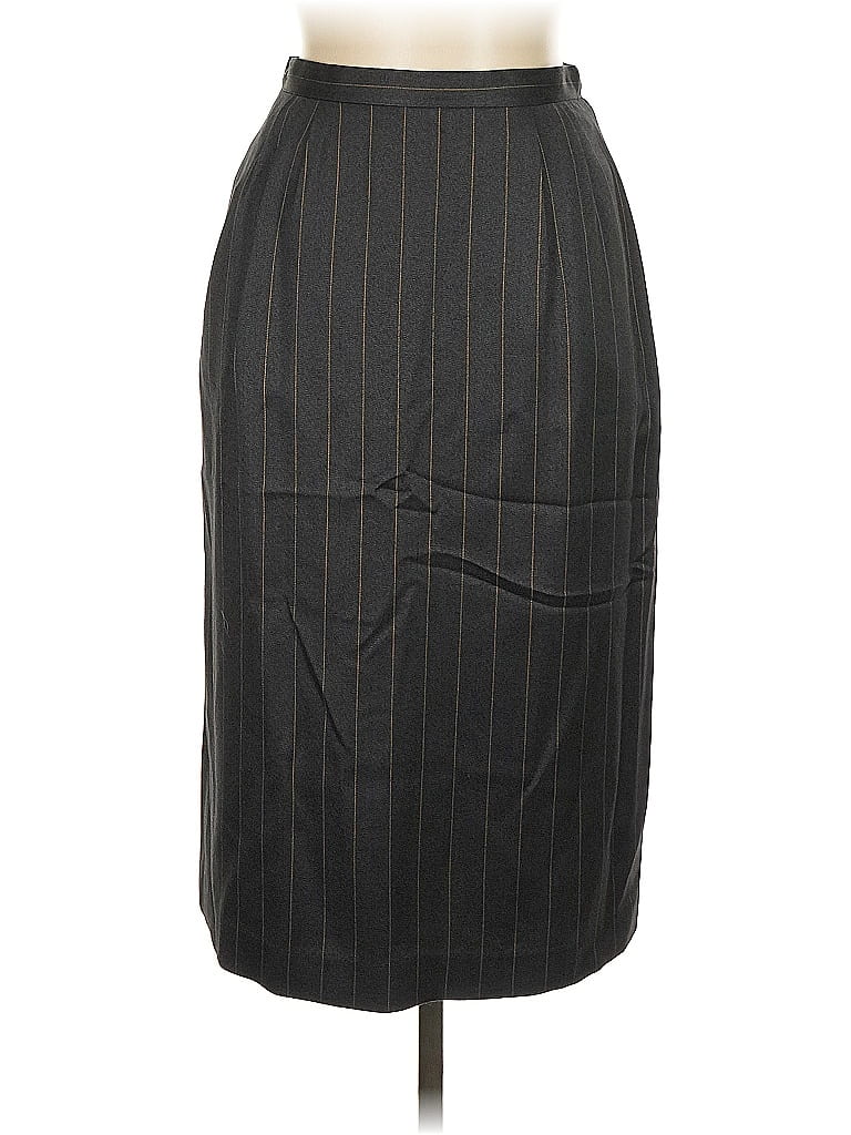 Pre-owned Unbranded Formal Skirt In Black