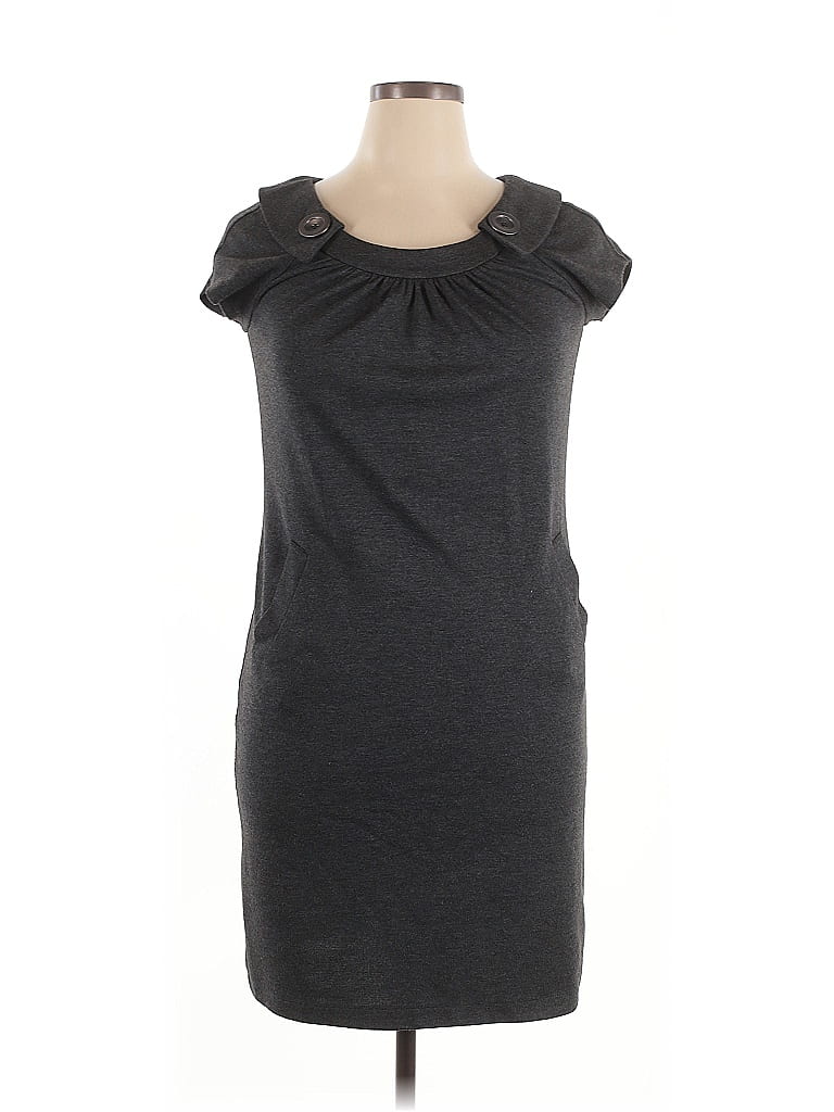 Pre-owned Evan Picone Casual Dress In Gray