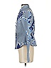 Piazza Sempione 100% Cotton Print Blue Long Sleeve Blouse Size EU (IT) 40 / US 4 - photo 5