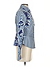Piazza Sempione 100% Cotton Print Blue Long Sleeve Blouse Size EU (IT) 40 / US 4 - photo 4