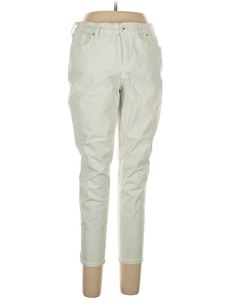 Pre-owned Style & Co Jeggings In White