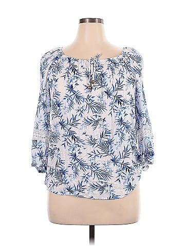 I.N. Studio 3/4 Sleeve Blouse (view 1)