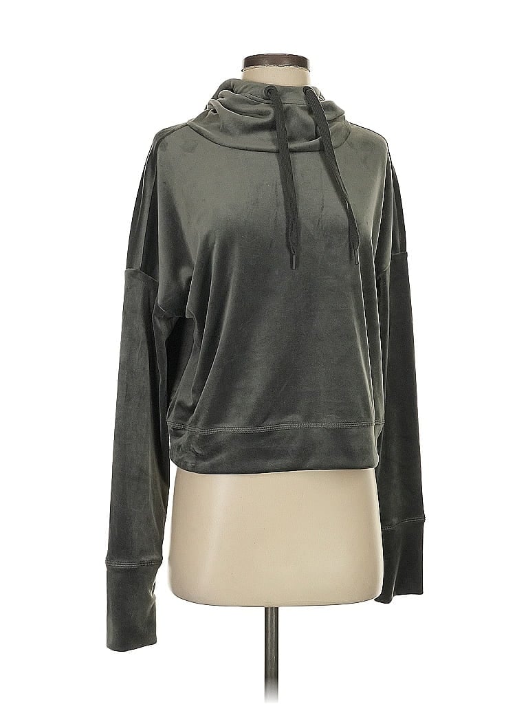 Pre-owned Offline By Aerie Pullover Hoodie In Gray