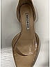 Manolo Blahnik 100% Patent Leather Tan Patent Flats Size EU 39 1/2 - photo 6