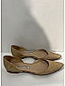Manolo Blahnik 100% Patent Leather Tan Patent Flats Size EU 39 1/2 - photo 10
