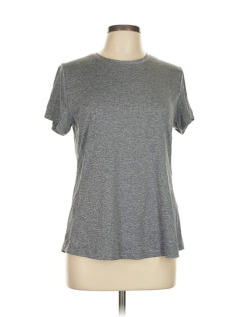 Pre-owned Bally Total Fitness Short Sleeve T-shirt In Gray
