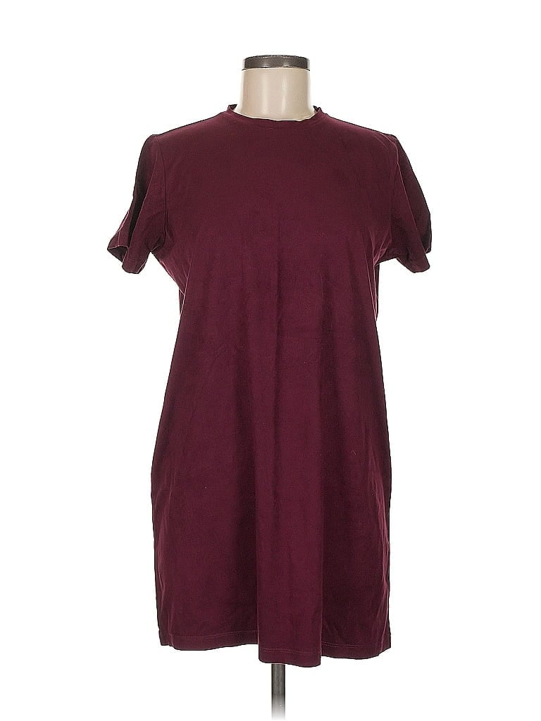 Pre-owned Brandy Melville Casual Dress In Burgundy