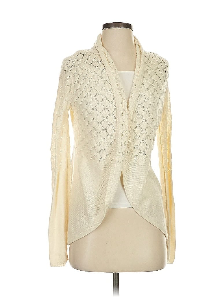 Pre-owned Candies Candie's Cardigan Sweater In White